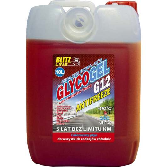 Blitz Line Glycogel G12 ready-mix -37 червоний (BioLine Poland) 10л
